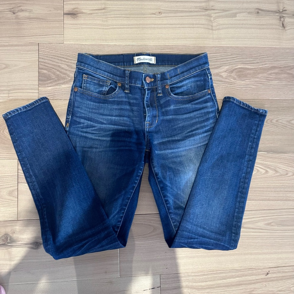 Madewell Skinny Skinny Distressed Denim Jeans